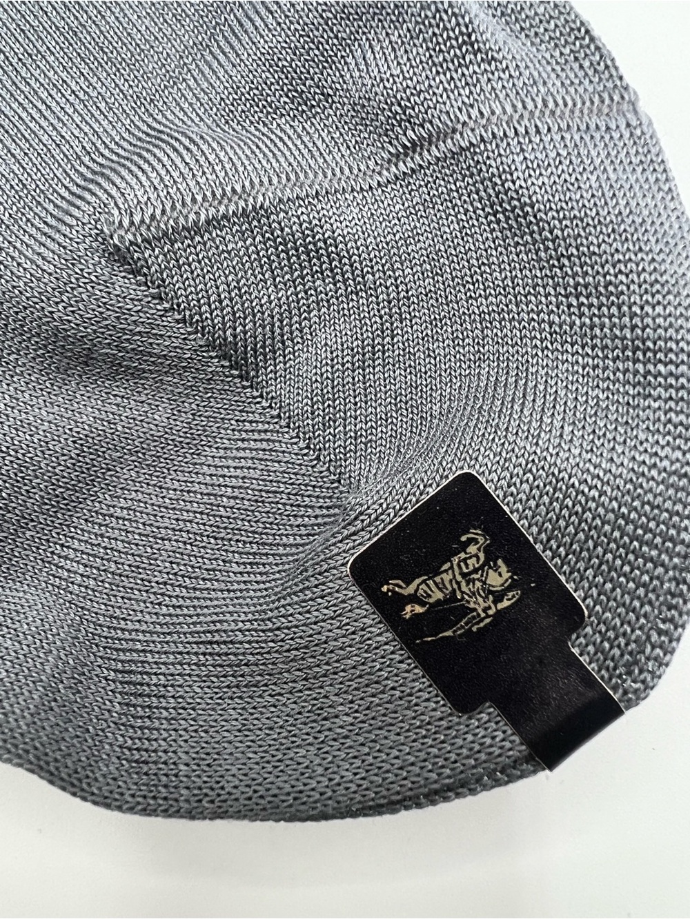 Burberrys Vintage Gray Dress Socks - Picture 6 of 8